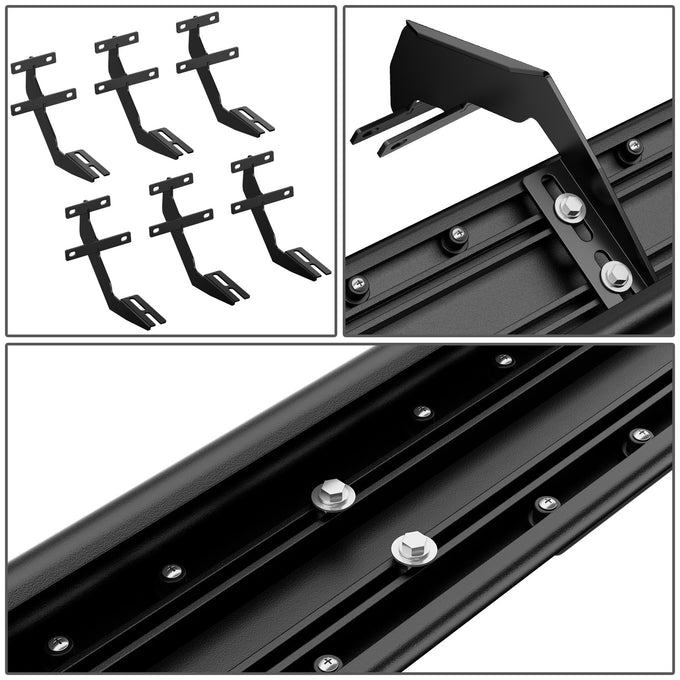 6 in. Wide Side Running Boards <br>15-24 Ford F-150, 17-24 F-250-F-450 Super Duty Super Crew Cab