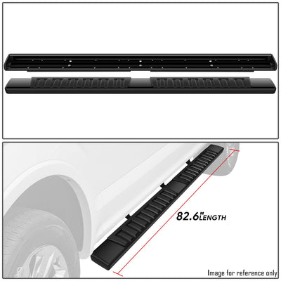 6 in. Wide Side Running Boards <br>15-24 Ford F-150, 17-24 F-250-F-450 Super Duty Super Crew Cab