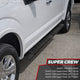 6 in. Wide Side Running Boards <br>15-24 Ford F-150, 17-24 F-250-F-450 Super Duty Super Crew Cab