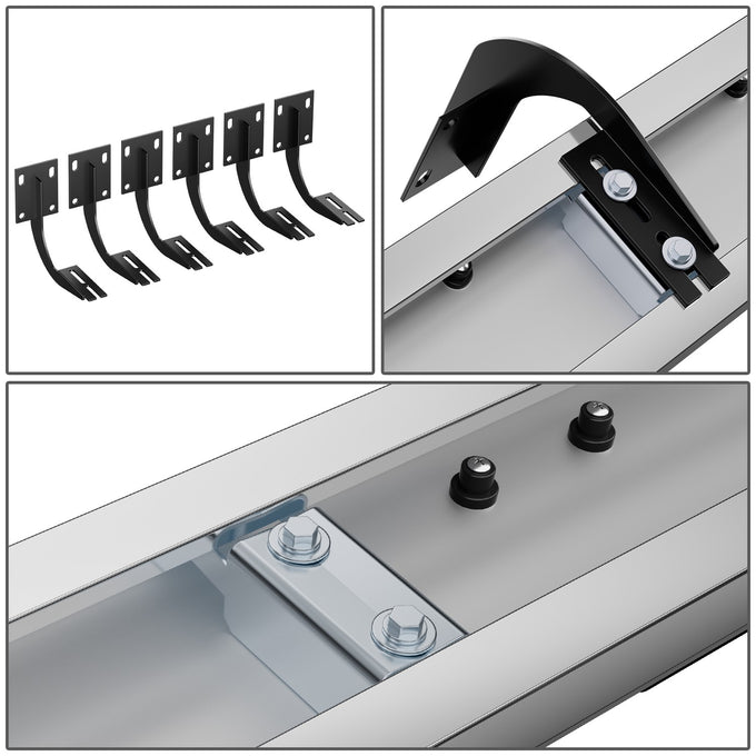 6 in. Wide Side Running Boards <br>99-16 Ford F-250- F-450 Super Duty Super Crew Cab