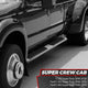 6 in. Wide Side Running Boards <br>99-16 Ford F-250- F-450 Super Duty Super Crew Cab