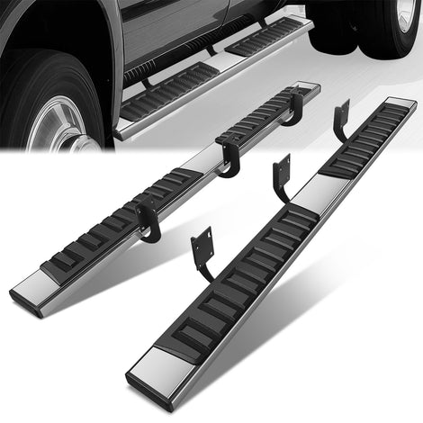 6 in. Wide Side Running Boards <br>99-16 Ford F-250- F-450 Super Duty Super Crew Cab