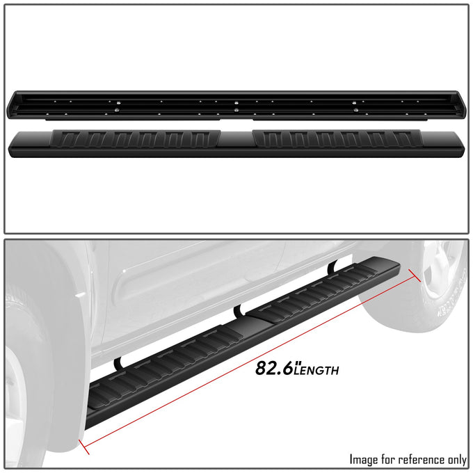 6 in. Wide Side Running Boards <br>05-24 Nissan Frontier Crew Cab