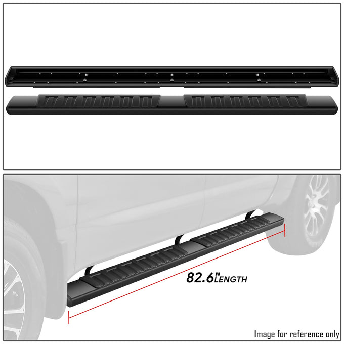 6 in. Wide Side Running Boards <br>04-22 Nissan Titan, 16-23 Titan XD Crew Cab