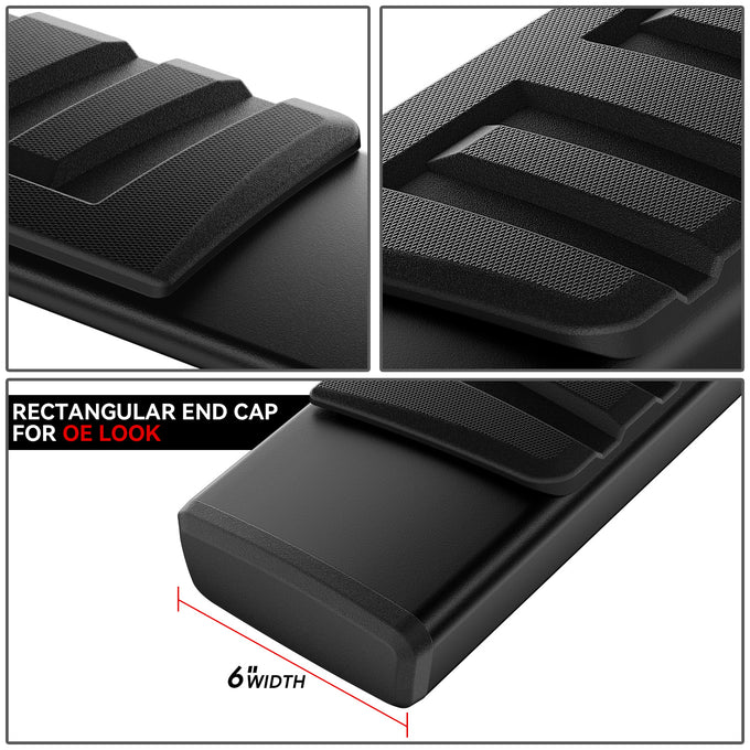 6 in. Wide Side Running Boards <br> 04-24 Nissan Titan, 17-19 Titan XD, King Cab