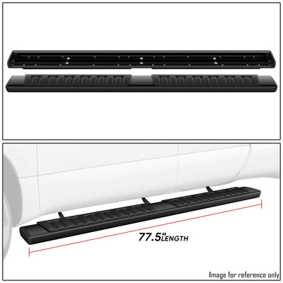 6 in. Wide Side Running Boards <br> 04-24 Nissan Titan, 17-19 Titan XD, King Cab