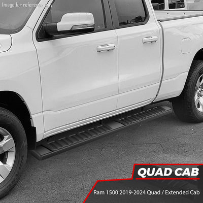 6 in. Wide Side Running Boards <br>19-24 Ram 1500 Quad / Extended Cab