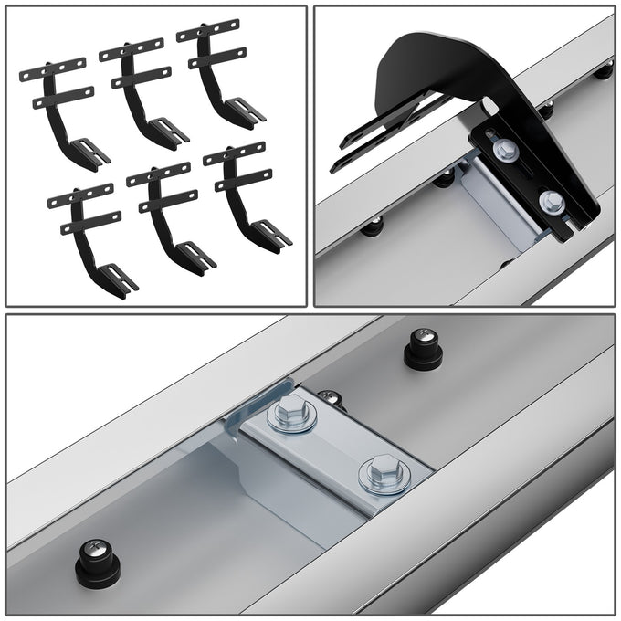 6.75 in. Wide Flat Board Running Board <br>19-24 Ram 1500 Quad Cab