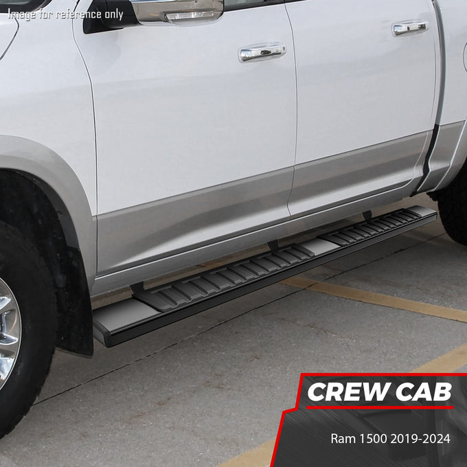 6 in. Wide Side Running Boards <br>19-24 Ram 1500 Crew Cab