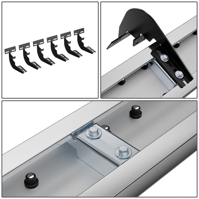 6.75 in. Wide Stainless Steel Running Board <br>09-23 Ram 1500 (Classic) Quad Cab