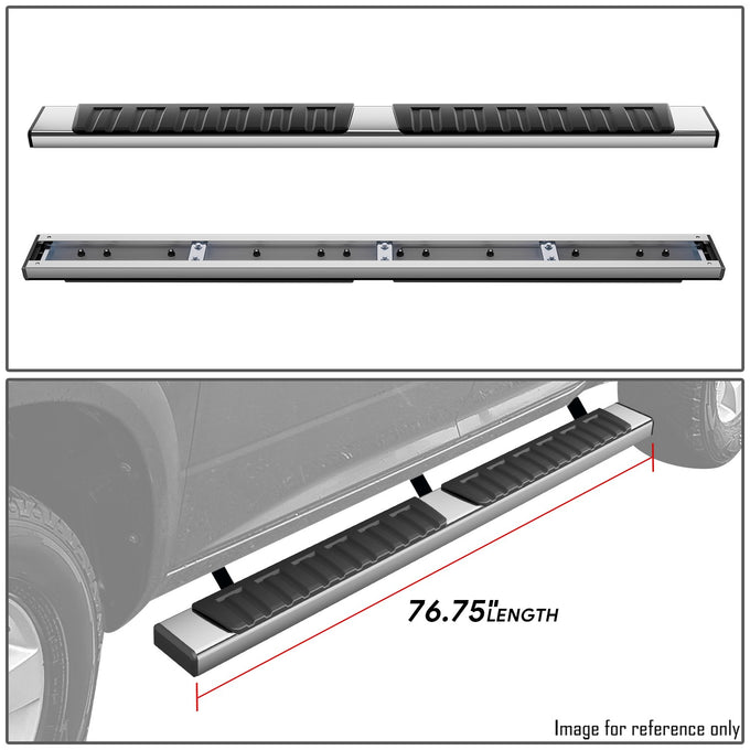 6.75 in. Wide Stainless Steel Running Board <br>09-23 Ram 1500 (Classic) Quad Cab