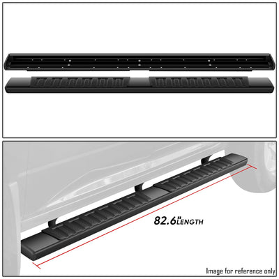 6 in. Wide Side Running Boards <br> 11-24 Ram 1500 2500 3500 Crew Cab