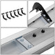 6.75 in. Wide Stainless Steel Running Board <br>2009 Dodge Ram 1500, 10-23 Ram 1500-3500 Crew Cab