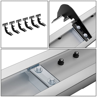 6.75 in. Wide Stainless Steel Running Board <br>2009 Dodge Ram 1500, 10-23 Ram 1500-3500 Crew Cab