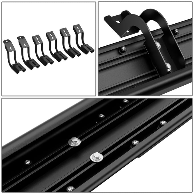 6 in. Wide Side Running Boards <br>05-23 Toyota Tacoma Double Cab