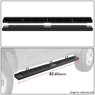 6 in. Wide Side Running Boards <br>05-23 Toyota Tacoma Double Cab