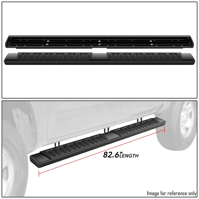 6 in. Wide Side Running Boards <br>05-23 Toyota Tacoma Double Cab