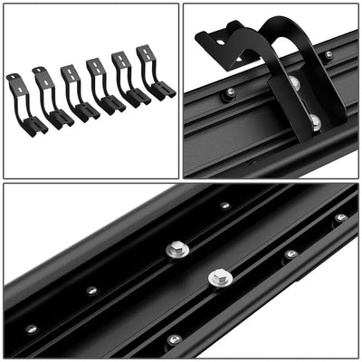 6.75 in. Wide Flat Board Running Boards <br> 07-21 Toyota Tundra Crew Cab