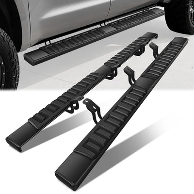 6.75 in. Wide Flat Board Running Boards <br> 07-21 Toyota Tundra Crew Cab
