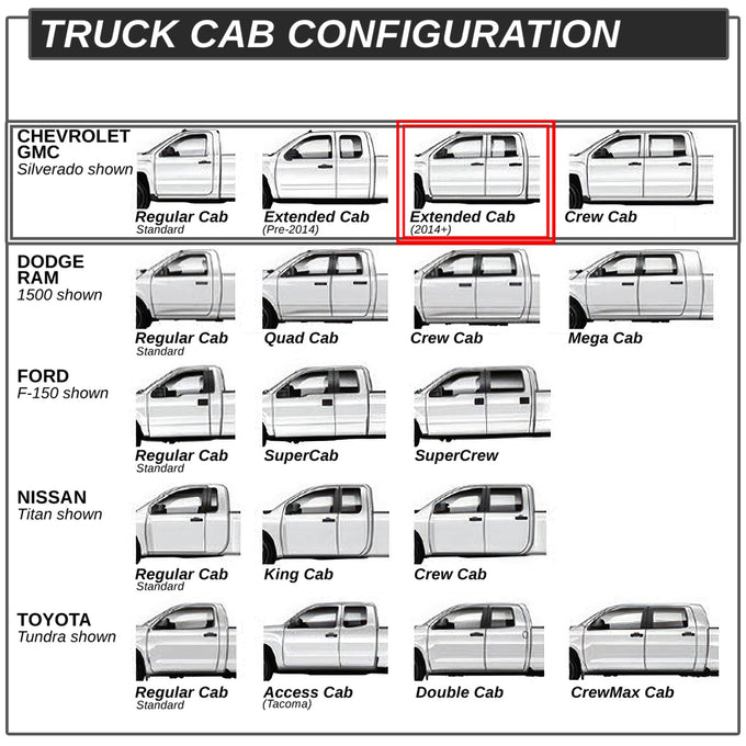 6.75 in. W Stainless Steel Running Boards <br> 15-25 Chevy Colorado/ GMC Canyon Extended Cab
