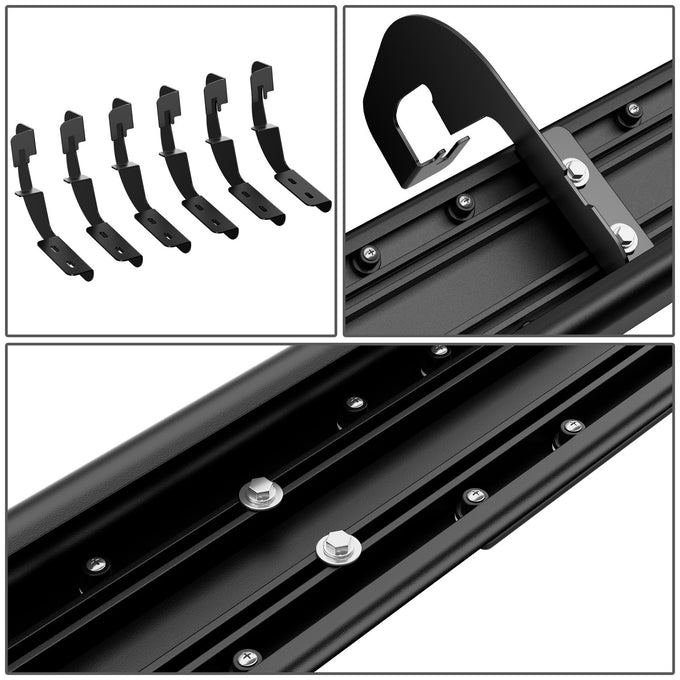 6.75 in. W Step Bar Running Boards <br>07-19 Chevy/GMC Silverado Sierra 1500 2500/3500HD