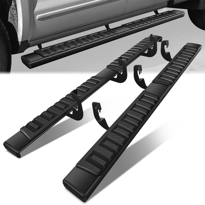 6.75 in. W Step Bar Running Boards <br>07-19 Chevy/GMC Silverado Sierra 1500 2500/3500HD