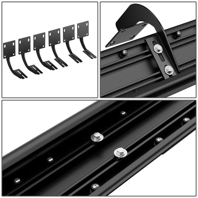 6.75 in. W Step Bar Running Boards <br> 99-16 Ford F-250-F-550 Super Duty Crew Cab