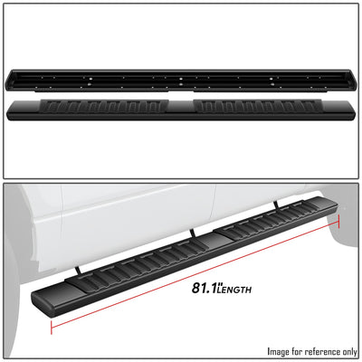 6.75 in. W Step Bar Running Boards <br> 99-16 Ford F-250-F-550 Super Duty Crew Cab