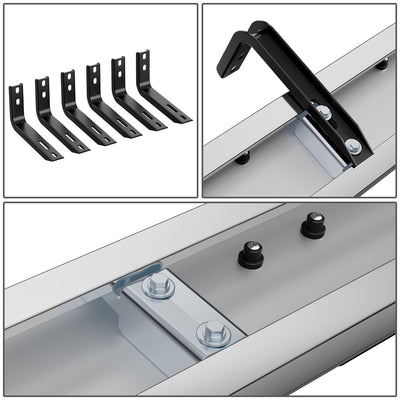 6.75 in. W Step Bar Running Boards <br>05-24 Nissan Frontier Crew Cab