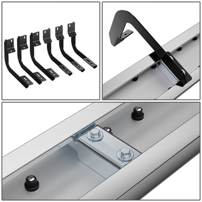 6.75 in. W Stainless Steel Running Boards <br> 04-24 Nissan Titan King Cab