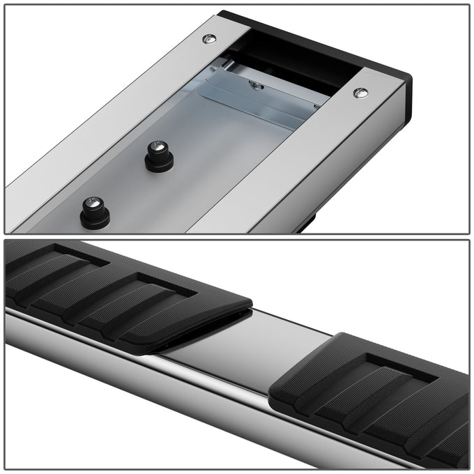 6.75 in. W Stainless Steel Running Boards <br> 04-24 Nissan Titan King Cab
