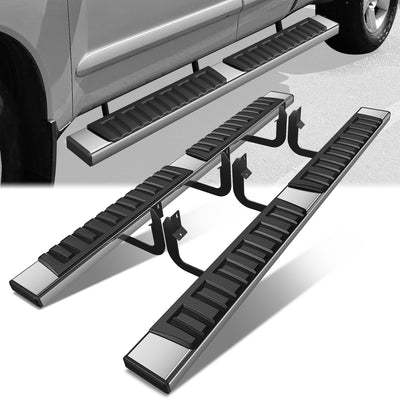 6.75 in. W Stainless Steel Running Boards <br> 04-24 Nissan Titan King Cab
