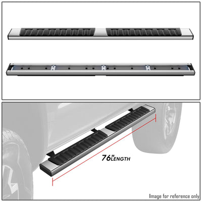 6.75 in. W Stainless Steel Running Boards <br> 05-23 Toyota Tacoma Access Cab