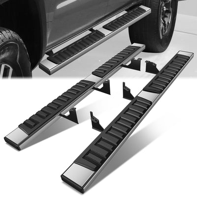 6.75 in. W Stainless Steel Running Boards <br> 05-23 Toyota Tacoma Access Cab