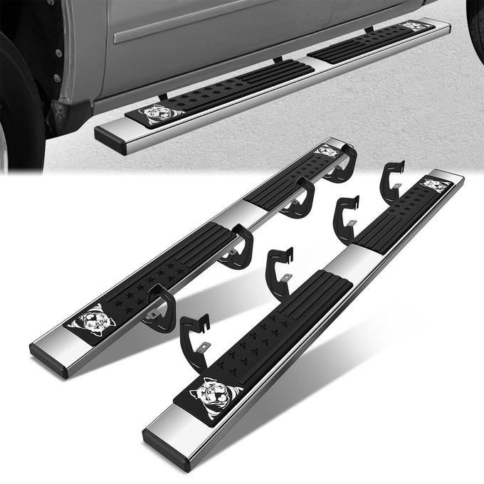 6in. W 350Lb Capacity Running Boards <br> 07-19 Chevy/GMC Silverado Sierra 1500 2500 3500HD