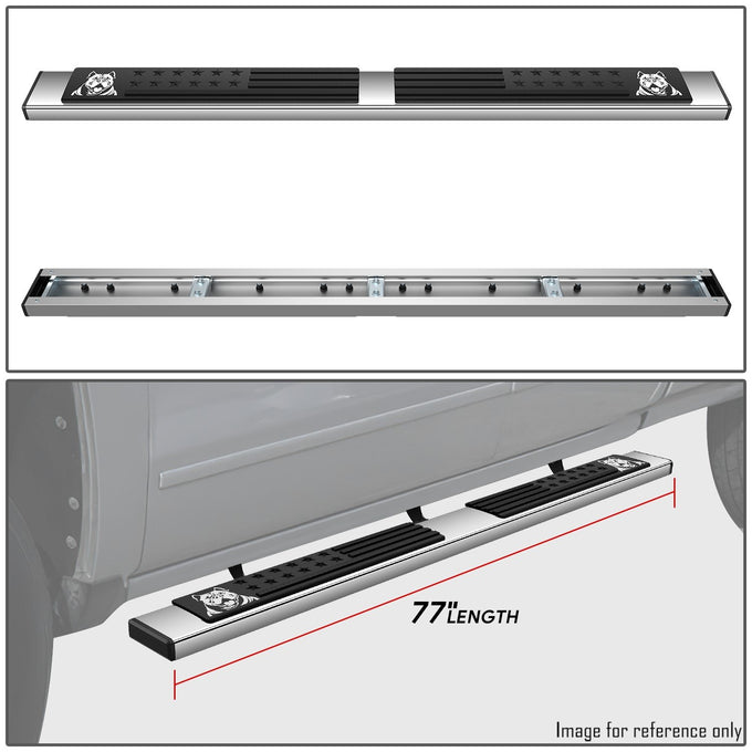6in. W 350Lb Capacity Running Boards <br> 07-19 Chevy/GMC Silverado Sierra 1500 2500 3500HD