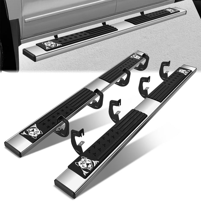 6in. W 350Lb Capacity Running Boards <br> 07-19 Chevy/GMC Silverado Sierra 1500 2500 3500HD