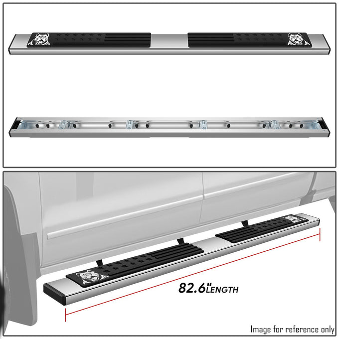 6in. W 350Lb Capacity Running Boards <br> 07-19 Chevy/GMC Silverado Sierra 1500 2500 3500HD