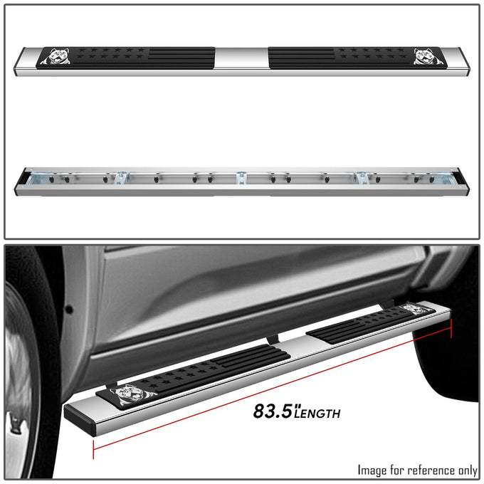 Polished Stainess Steel Running Board <br>10-23 Dodge Ram 1500 2500 3500