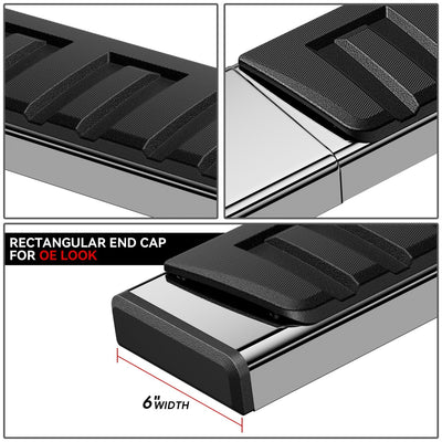 Polished Chrome Step Bar Running Boards <br>07-18 Chevy Silverado GMC Sierra 1500