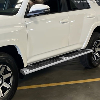 6.5 in. W Flat Step Bar Running Boards <br> 10-24 Toyota 4Runner