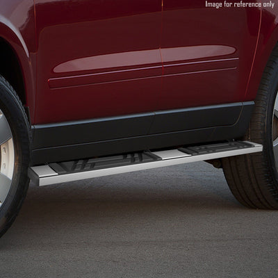 6.5 in. W Flat Step Bar Running Boards <br> 07-17 Chevy Traverse, GMC Acadia, 07-09 Buick Enclave