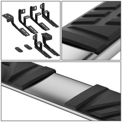 6.5 in. W Flat Step Bar Running Boards <br> 10-16 GMC Acadia