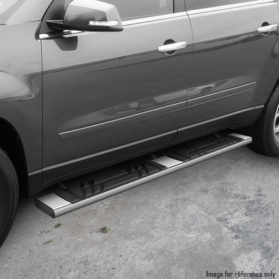 6.5 in. W Flat Step Bar Running Boards <br> 10-16 GMC Acadia
