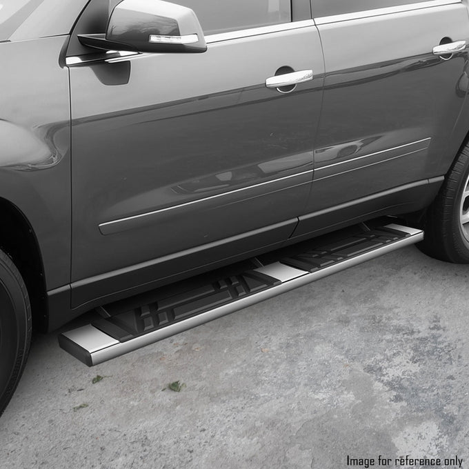 6.5 in. W Flat Step Bar Running Boards <br> 10-16 GMC Acadia