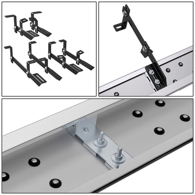 6.5 in. W Flat Step Bar Running Boards <br> 19-24 Subaru Ascent