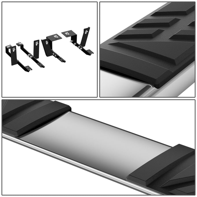 6.5 in. W Flat Step Bar Running Boards <br> 19-24 Chevrolet Blazer