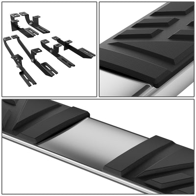 6.5 in. W Flat Step Bar Running Boards <br> 14-23 Jeep Cherokee