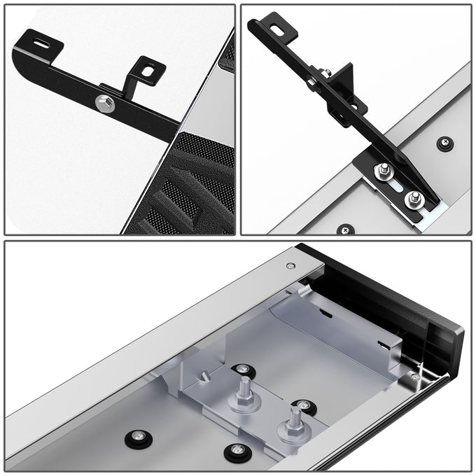 6.5 in. W Flat Step Bar Running Boards <br> 14-23 Jeep Cherokee