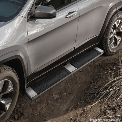 6.5 in. W Flat Step Bar Running Boards <br> 14-23 Jeep Cherokee